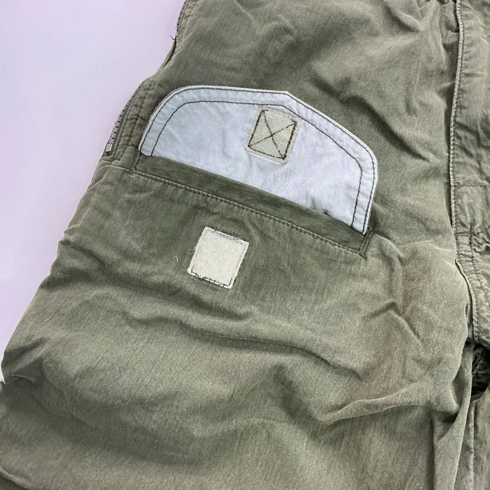 L.L. Bean Olive Green Cargo Pants Boys Medium Adventure Utility Trousers